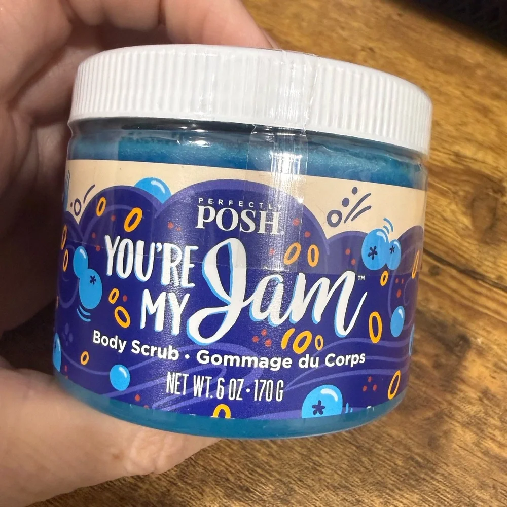 New Sealed Perfectly Posh You're My Jam Body Scrub